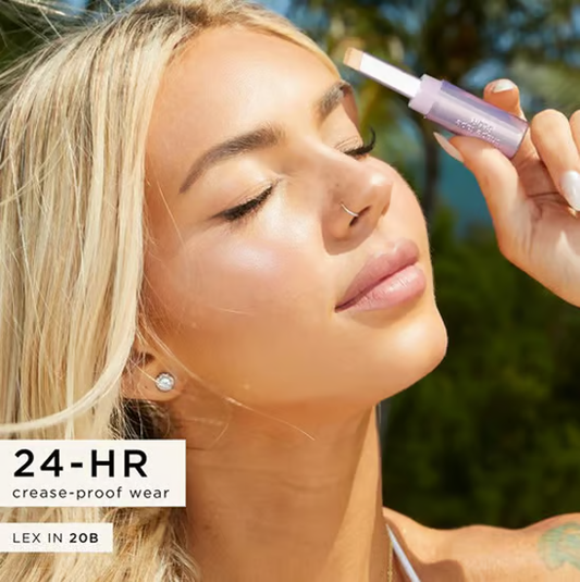 💥Free Makeup Brushes⏰ 💥tate Big Stick Energy duo – shape tape concealer stick & brush🔥